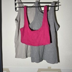 3 Pack Bundle Tank Tops – Size S